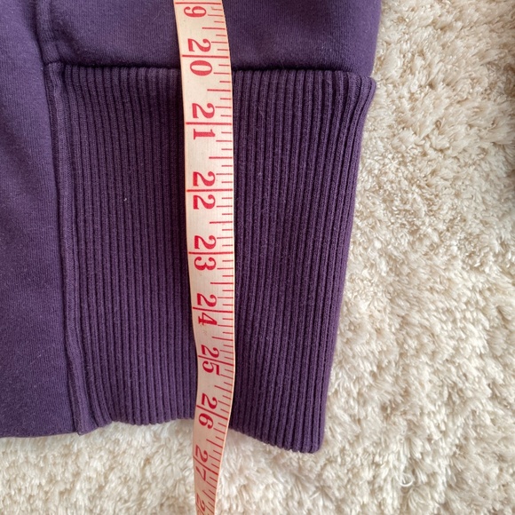 Roots Canada Paddlecreek Hoodie Womens Size S Purple Full Zip Warm Fleece Jacket - Picture 13 of 16